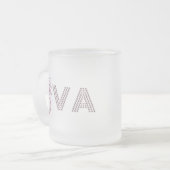 Tasse Givré Diva rose (Devant gauche)