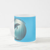 Tasse Givré Dive Deep Live Dolphin gratuit (Devant gauche)