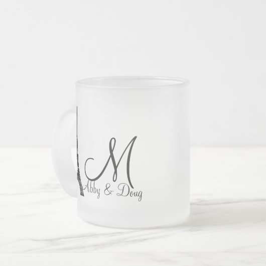 Tasse Givré do-it-yourself Monogram Eiffel (Devant gauche)