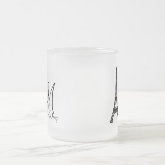 Tasse Givré do-it-yourself Monogram Eiffel (Centre)