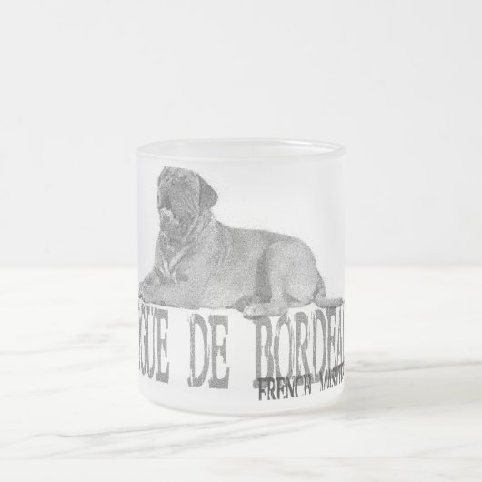 Tasse Givré Dogue de Bordeaux (Centre)