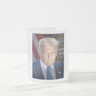 Tasse Givré Donald Trump 2025 Portrait du président américain