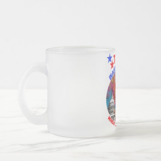 TASSE GIVRÉ DONALD TRUMP JOUR D'INAUGURATION 2025 (Gauche)