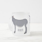 Tasse Givré Donkey cartoon (Devant gauche)