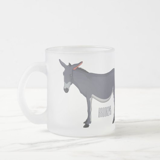 Tasse Givré Donkey cartoon (Gauche)