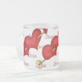Tasse Givré Double coeur (Devant gauche)