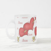 Tasse Givré Double coeur (Gauche)