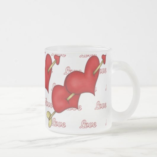 Tasse Givré Double coeur (Droit)