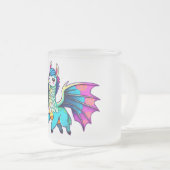 Tasse Givré dragon de lama, mignonne whimsical (Devant droit)