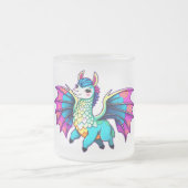 Tasse Givré dragon de lama, mignonne whimsical (Centre)