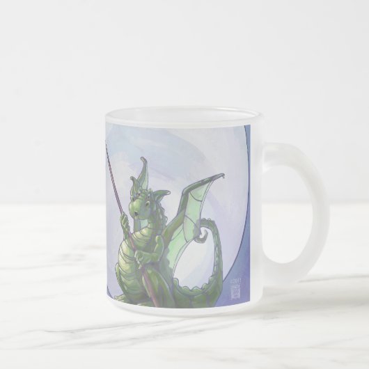 Tasse Givré Dragon Watch Art (Droit)