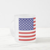 Tasse Givré Drapeau américain (Devant gauche)