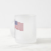 Tasse Givré Drapeau américain (Devant gauche)