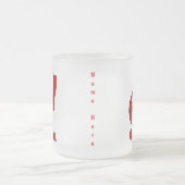 Tasse Givré Drapeau canadien avec balle de football (Centre)