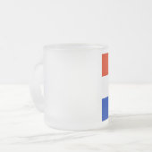 Tasse Givré Drapeau Croatie (Devant gauche)