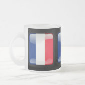 Tasse Givré Drapeau de France (Gauche)