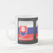 Tasse Givré Drapeau de la Slovaquie (Gauche)