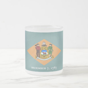 Tasse Givré Drapeau de l'État du Delaware The Diamond US