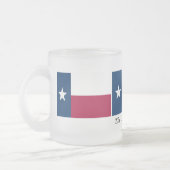 Tasse Givré Drapeau d'état du Texas (Gauche)