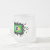 Tasse Givré Drapeau du Brésil (Devant gauche)