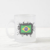 Tasse Givré Drapeau du Brésil (Gauche)