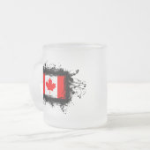 Tasse Givré Drapeau du Canada (Devant gauche)