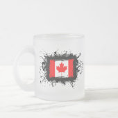 Tasse Givré Drapeau du Canada (Gauche)