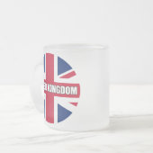 Tasse Givré Drapeau du Royaume-Uni (Devant gauche)
