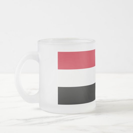 Tasse Givré Drapeau du Yémen (Gauche)