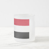 Tasse Givré Drapeau du Yémen (Centre)