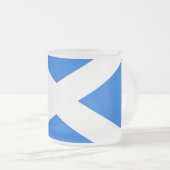 Tasse Givré Drapeau écossais (Devant droit)