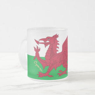 Tasse Givré Drapeau gallois & Pays de Galles, patriote cymru /