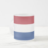 Tasse Givré drapeau néerlandais (Devant gauche)