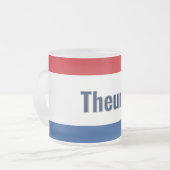 Tasse Givré drapeau néerlandais (Devant gauche)
