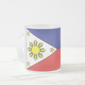 Tasse Givré Drapeau philippin (tasse) (Devant gauche)