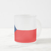 Tasse Givré Drapeau tchèque (Devant droit)