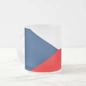 Tasse Givré Drapeau tchèque (Devant gauche)