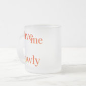 Tasse Givré Drôle mignon cool idéal (Devant gauche)