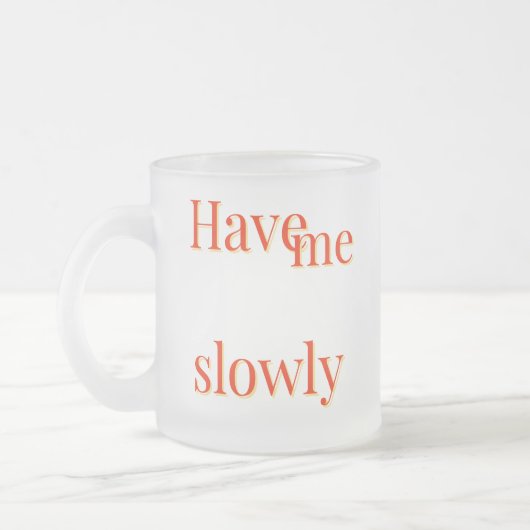 Tasse Givré Drôle mignon cool idéal (Gauche)