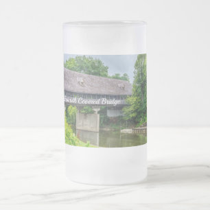 Tasse givré du pont couvert de Frankenmuth