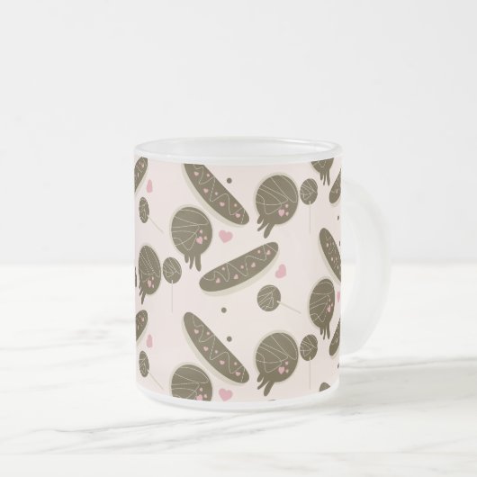 Tasse Givré Eclair Donuts Cake Pops Saint Valentin (Devant droit)