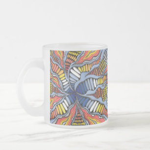 Tasse Givré Éclat de couleur fantaisiste Neurographique Zen Do