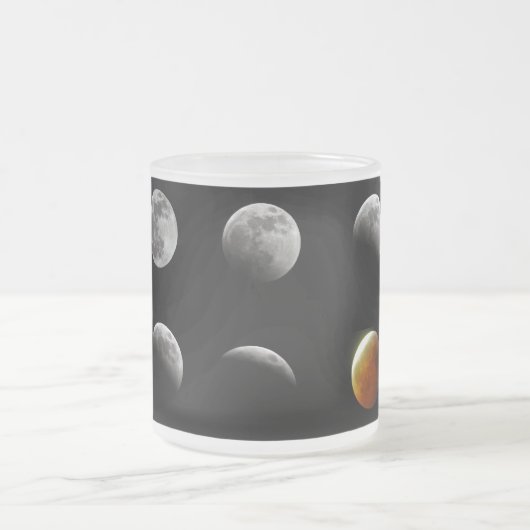 Tasse Givré Éclipse Pleine lune (Centre)