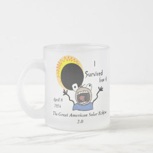 Tasse Givré Édition de survie de l'éclipse solaire 2024