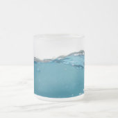 Tasse Givré Effacer la vague bleue (Centre)