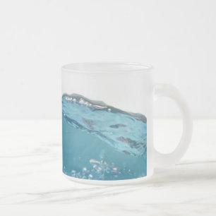 Tasse Givré Effacer la vague bleue