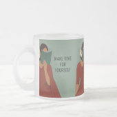 Tasse Givré Élégance tamoule intemporelle (Gauche)