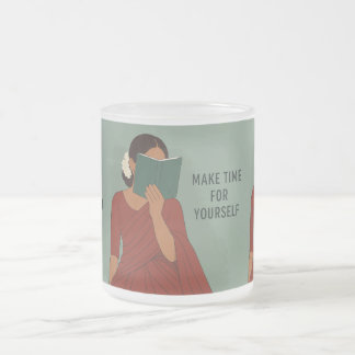 Tasse Givré Élégance tamoule intemporelle