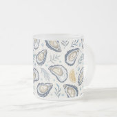 Tasse Givré Elegant Marine Oysters (Devant droit)