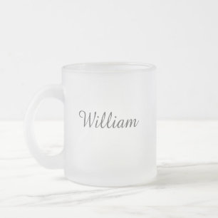 Tasse Givré Élégante Presse Pétale Personnalisée Coiffée Verre